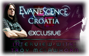 Evanescence Croatia Exclusive: Interview with Troy McLawhorn